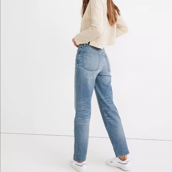 Madewell Perfect Vintage Straight Jean in Moultrie Wash - Picture 3 of 10